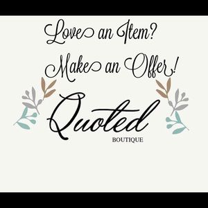 Accepting Reasonable Offers!